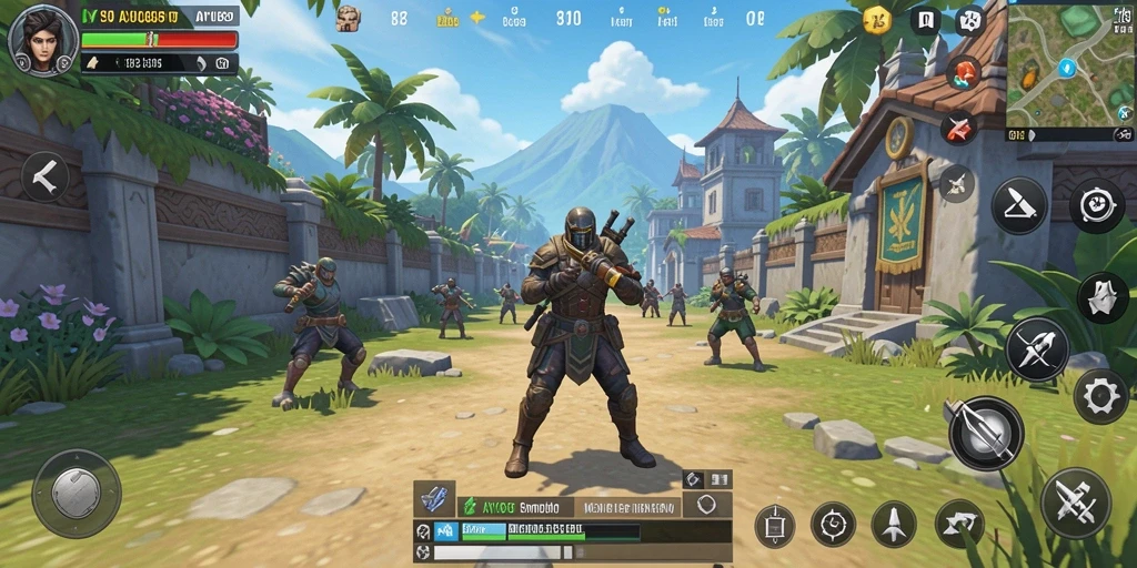 Tangkapan layar utama AYU89 menampilkan gameplay simulasi yang menarik.
