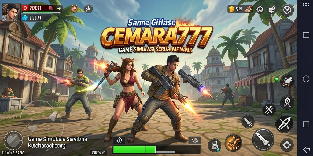 Screenshot CEMARA777 menampilkan nuansa gameplay simulasi yang mendalam.