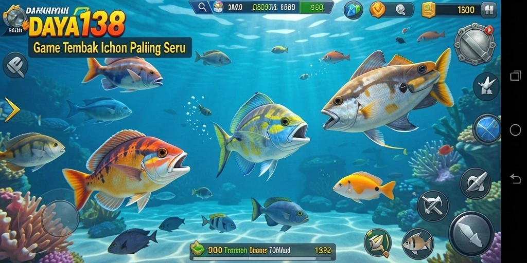 Gameplay seru DAYA138 dengan banyak ikan untuk ditangkap.