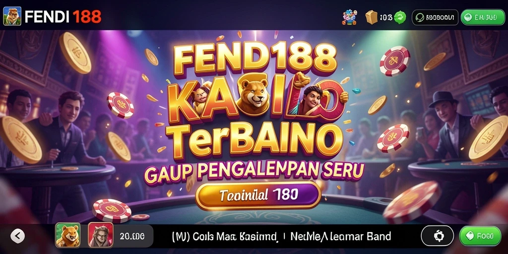 Tampilan gameplay Kasino yang mendebarkan di FENDI188.
