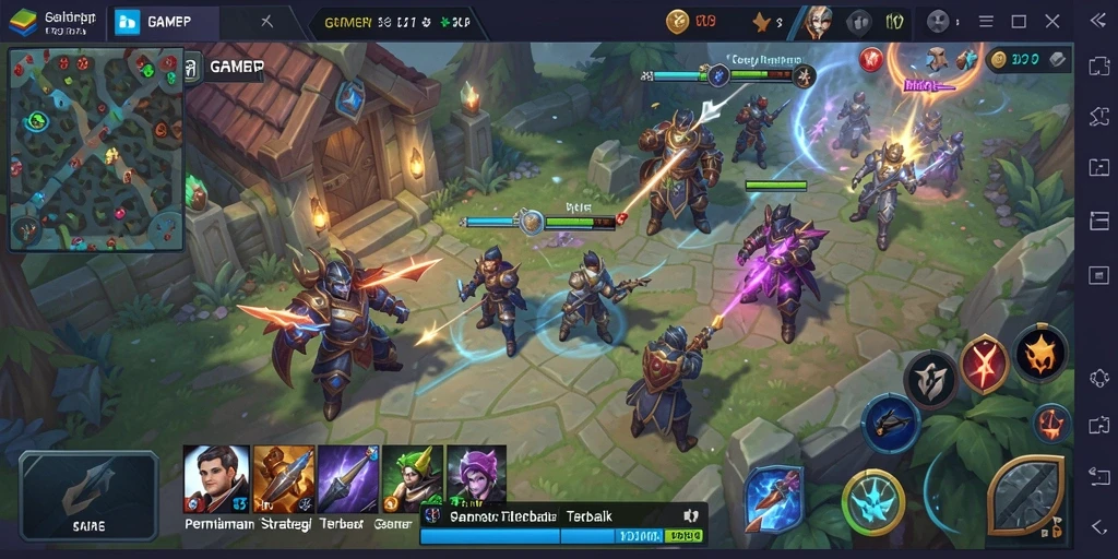 GAMERP menampilkan gameplay strategis yang seru dan mendebarkan.