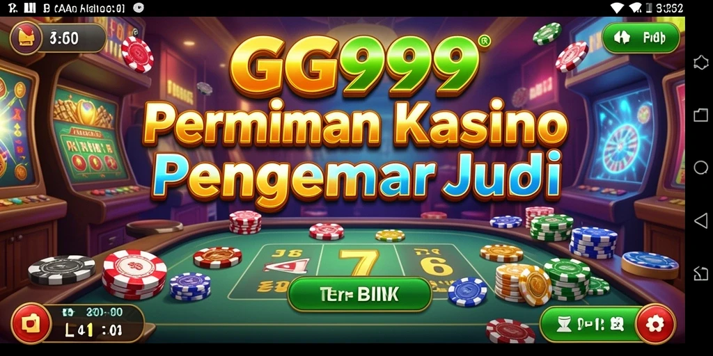 Tampilan gameplay GG999 yang menonjolkan keseruan Kasino.