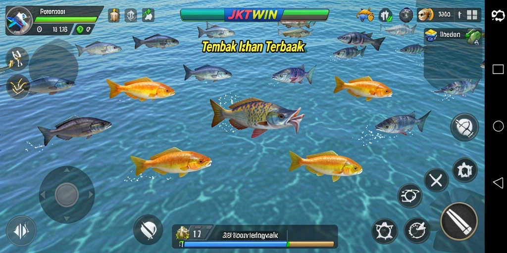Gameplay JKTWIN yang penuh warna dan menegangkan.