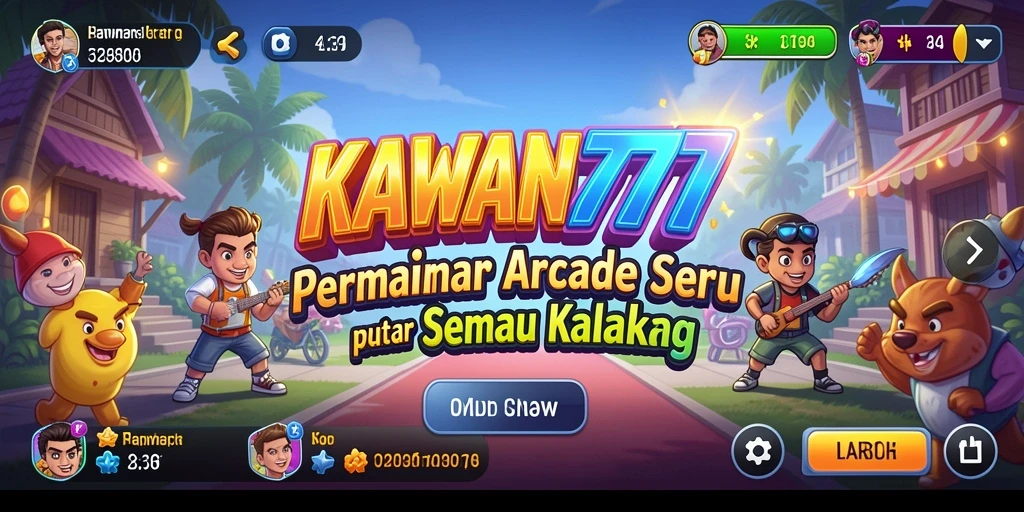 Tampilan gameplay seru KAWAN777 yang mengasyikkan.
