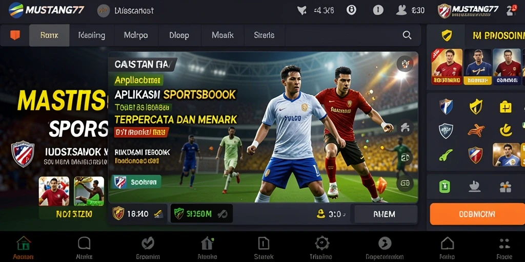 Screenshot MUSTANG77 menampilkan antarmuka taruhan yang menarik dan interaktif.