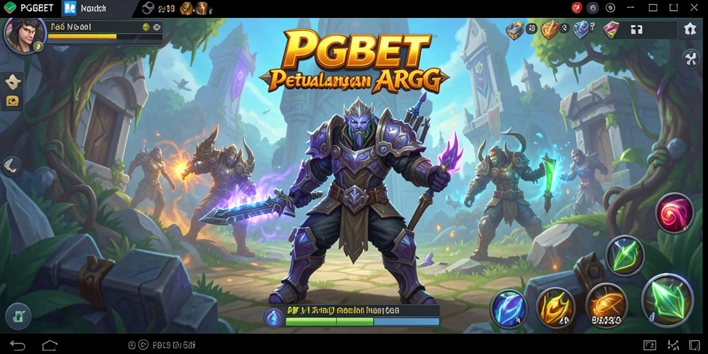Tampilan gameplay PGBET yang mendebarkan dalam pertarungan epik.
