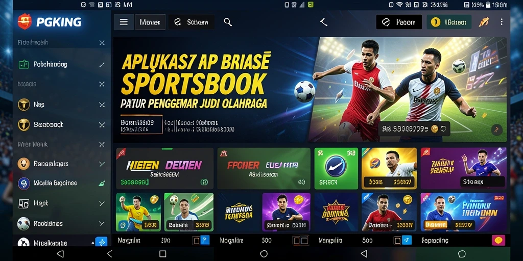 Screenshot PGKING menampilkan pengalaman nyata dalam taruhan olahraga.