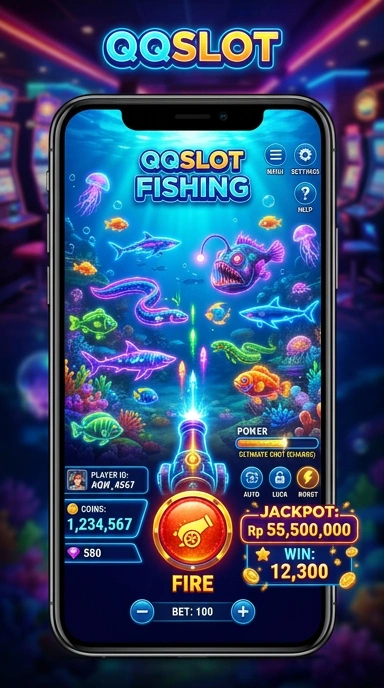 Tampilan antarmuka aplikasi qqslot yang menarik dan user-friendly.